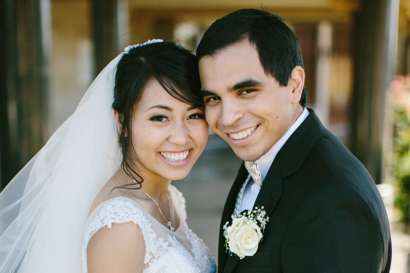 TOBET4Engaged smiling Hispanic couple